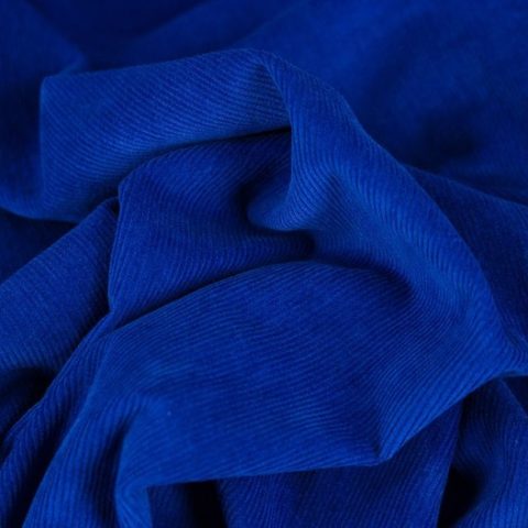 Gaby, Feincord 000255 uni, blau