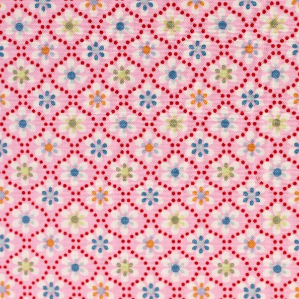 Swafing Julia, Baumwolle Webware kleine Blüten, rosa