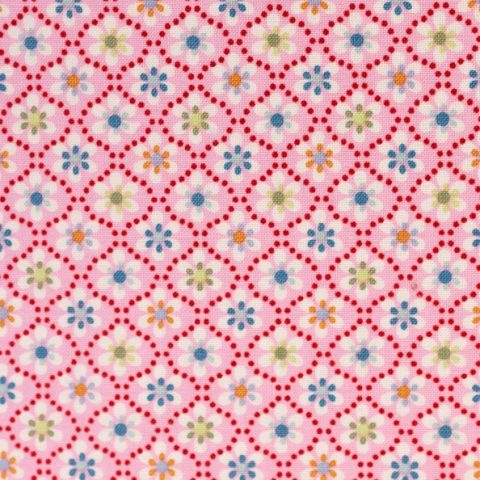 Swafing Julia, Baumwolle Webware kleine Blüten, rosa