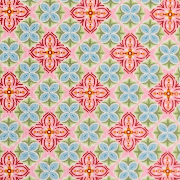 Swafing Julia, Baumwolle Webware kleine Blüten, rosa