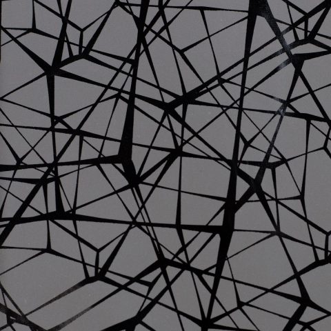 Lou *NANO Softshell*, reflektierend, 299183 geometrische Linien, schwarz/grau, Swafing, Artikel-Nr:
