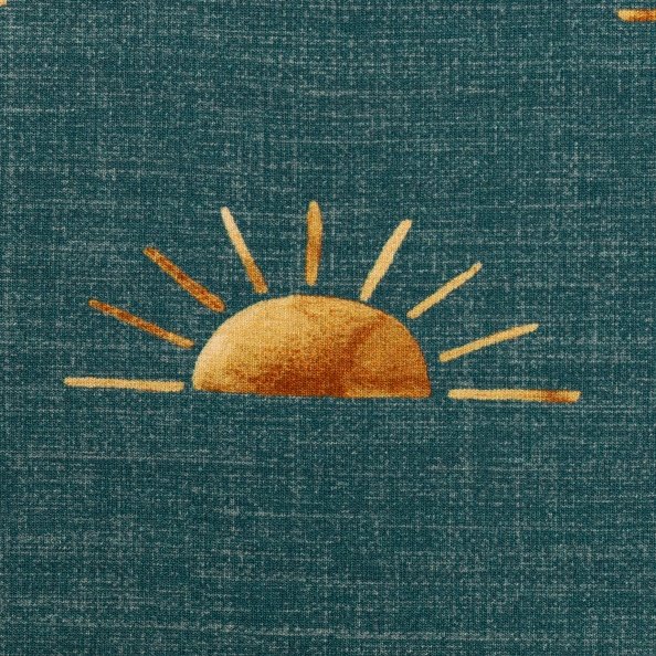 Swafing, Savana Friends, Jersey, Sonnenuntergang, meliert, petrol