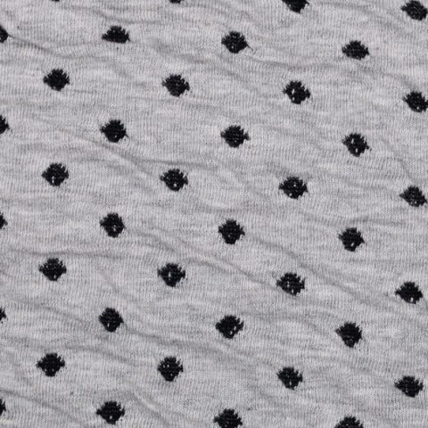 Swafing, Jacquard Jersey Marten, Grau, schwarz