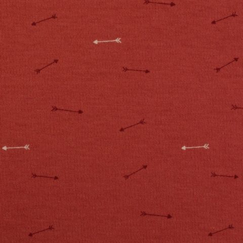 Bueno, Interlock-Jersey Pfeile, terracotta