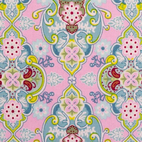 Swafing Julia, Baumwolle Webware Ornamente, rosa