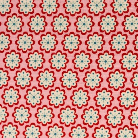 Swafing Julia, Baumwolle Webware kleine Blüten, rosa
