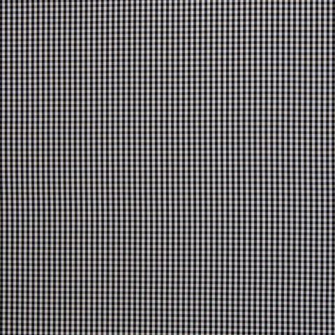 Baumwolle Webware „Checks - 3 mm" – Karos, schwarz/weiß