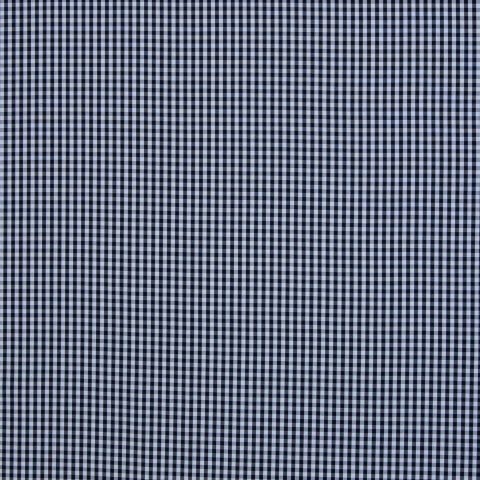 Baumwolle Webware „Checks - 3 mm" – Karos, navy/weiß