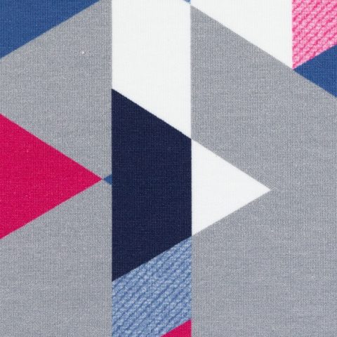 Swafing, Streetstyle by lycklig design, French Terry, Dreiecke, erika