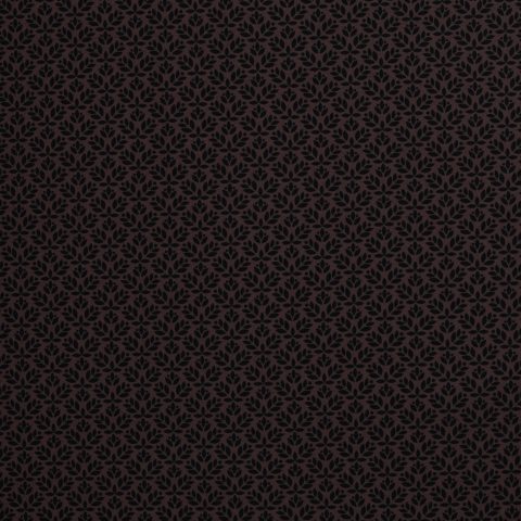 Baumwolle Webware „Eleonora" – kleingemustert, schwarz/bordeaux