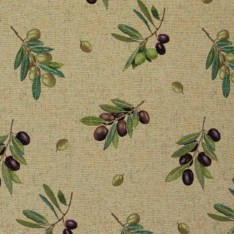 Gobelin „Feldkirch" – Oliven, grün/beige