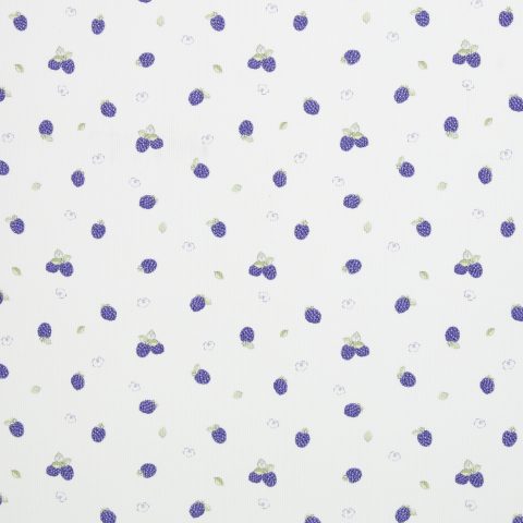 Rippjersey „Geseke" – Brombeeren, lila/weiß