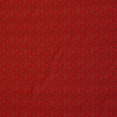 Baumwolle Webware „Glitter" – Glitzeroptik, rot