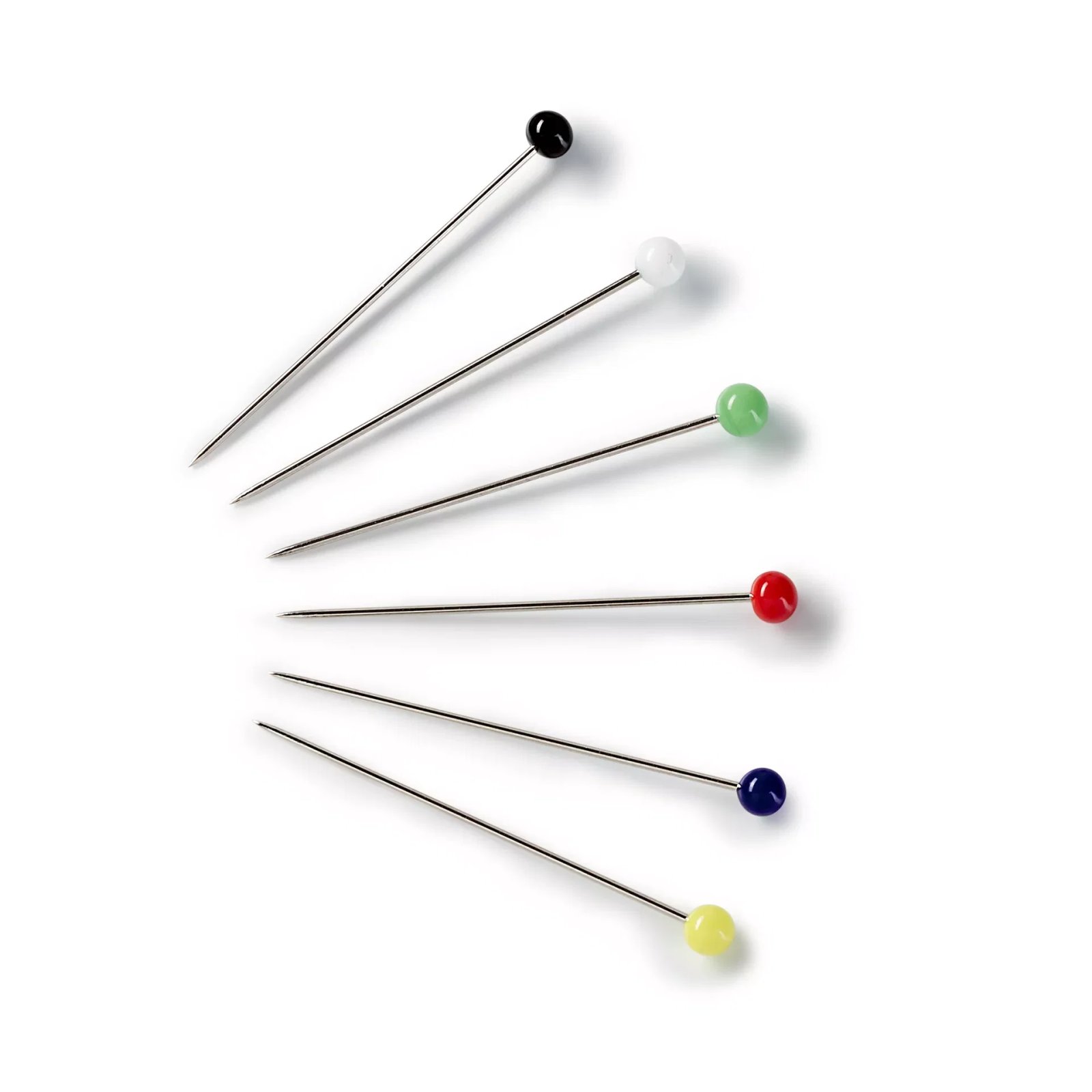 Glaskopfnadeln ST 0,60 x 43 mm gelb