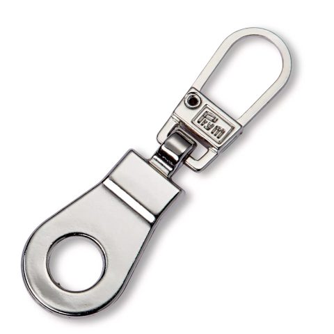 Fashion-Zipper Öse silberfarbig