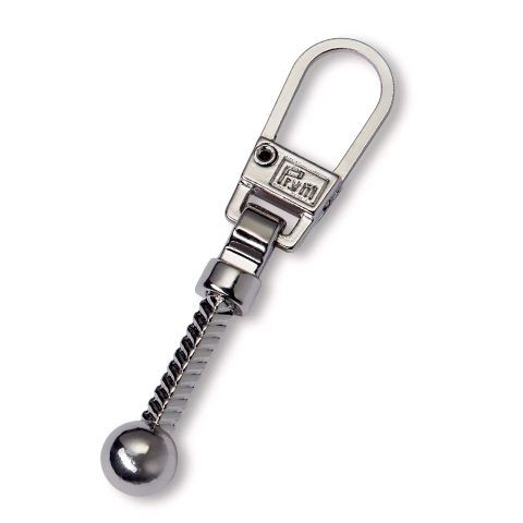 Fashion-Zipper Keulen silberfarbig