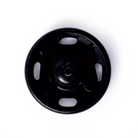 Annäh-Druckknöpfe MS 15 mm schwarz