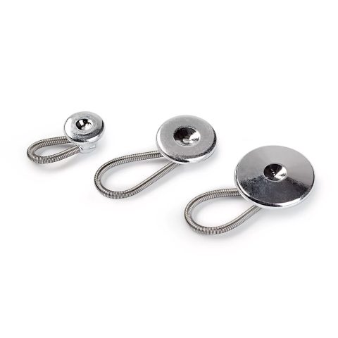 Flexi-Knöpfe mit Schlaufe 10 + 15 + 19 mm