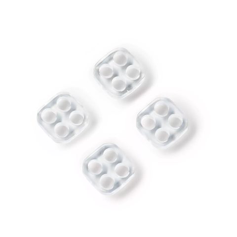 Unternähknöpfe KST 11 mm transparent