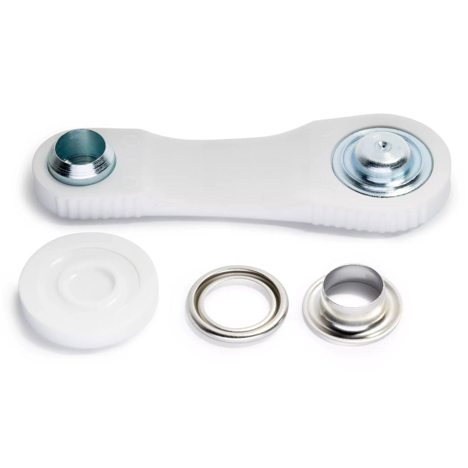 Ösen und Scheiben MS 11,0 mm silberfarbig