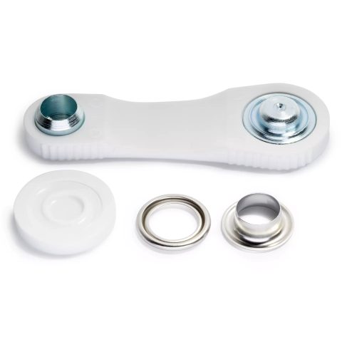 Ösen und Scheiben MS 11,0 mm silberfarbig